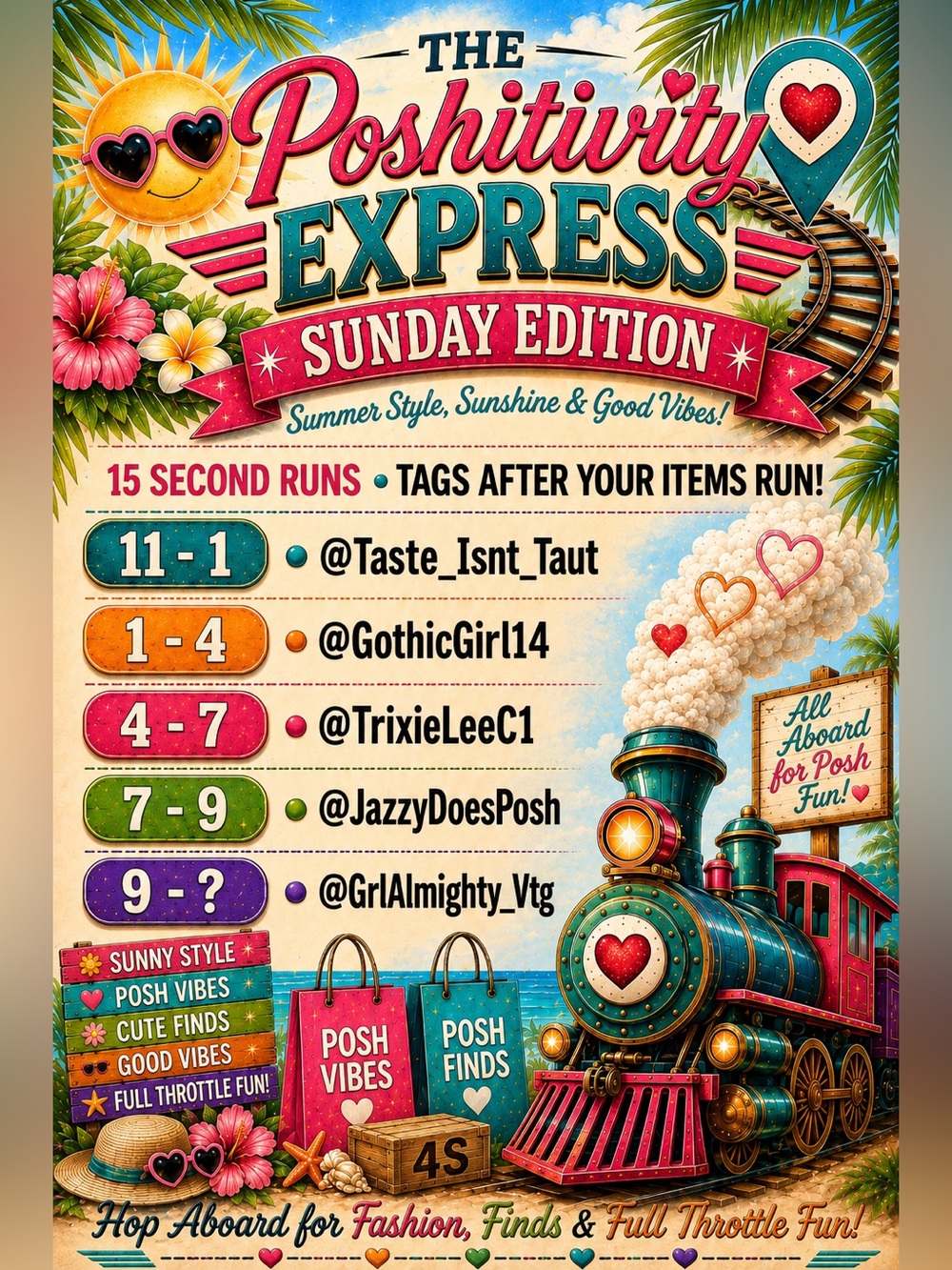 Cadyscreations is LIVE with Poshitivity Express